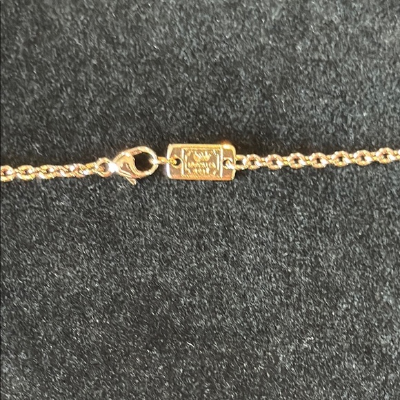 Ippolita *Rose Gold Necklace 18" Wavy Disc & Quartz Stone - Picture 2 of 11